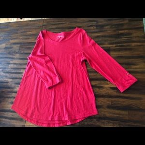 Croft & Barrow 3/4 length sleeve top